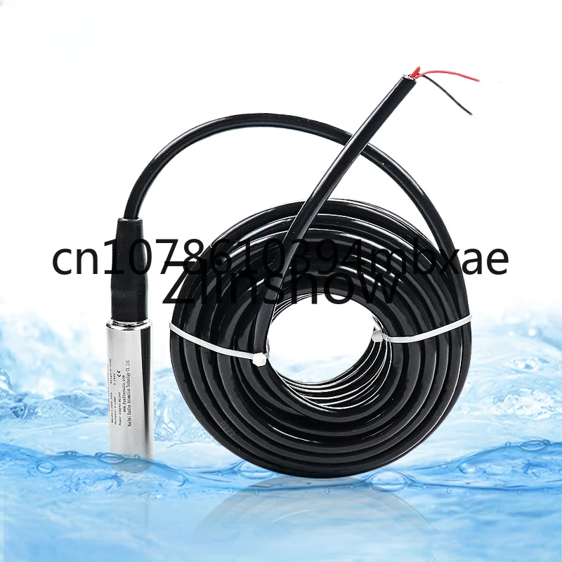 

12v 24V dc water level sensor with 4-20ma analog output 0-10 v RS485 fuel level measuring instruments