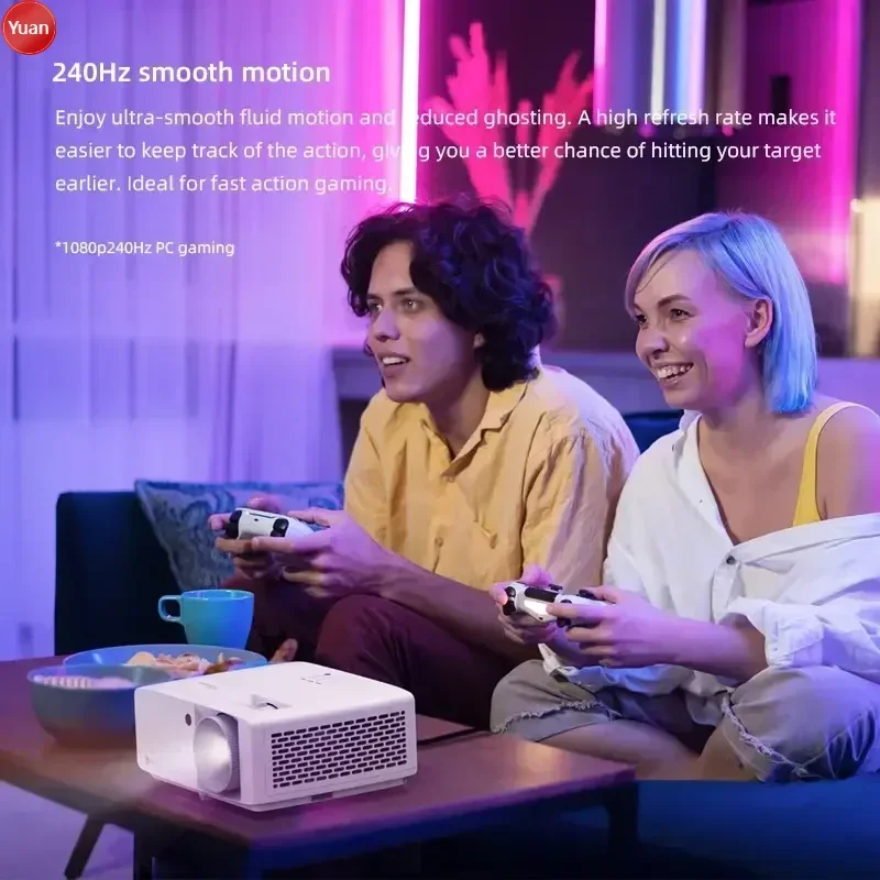 Лазерный проектор Optoma 4K UHZ616, 4000 люмен, 1,6x оптический зум, HDR, домашний класс, коммерческий, 4K, умный DLP-проектор Лазерный проектор Optoma 4K UHZ616, 4000 люмен, 1,6x оптический зум, HDR, домашний класс, коммерческий, 4K, умный DLP-проектор