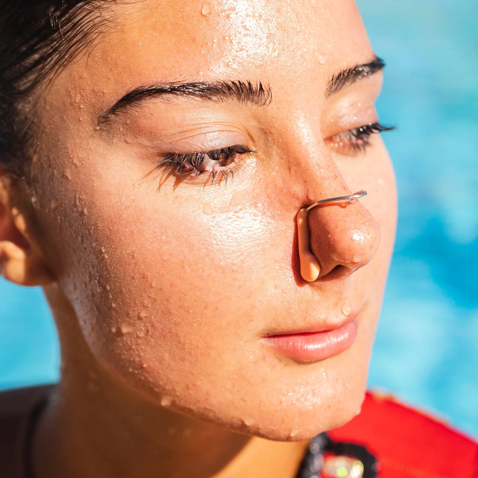 

3 Pcs Waterproof Nose Clip Anti Slip Swimming Plugs For Adults Kids Diving Safe Comfortable Fit Silicon Material Long Term Use