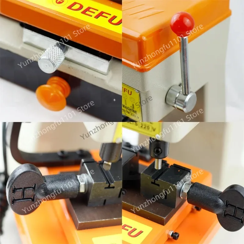 220V Duplicating Car Key Drill Maker Locksmiths Tools Engrave Keys Guide Reproducer