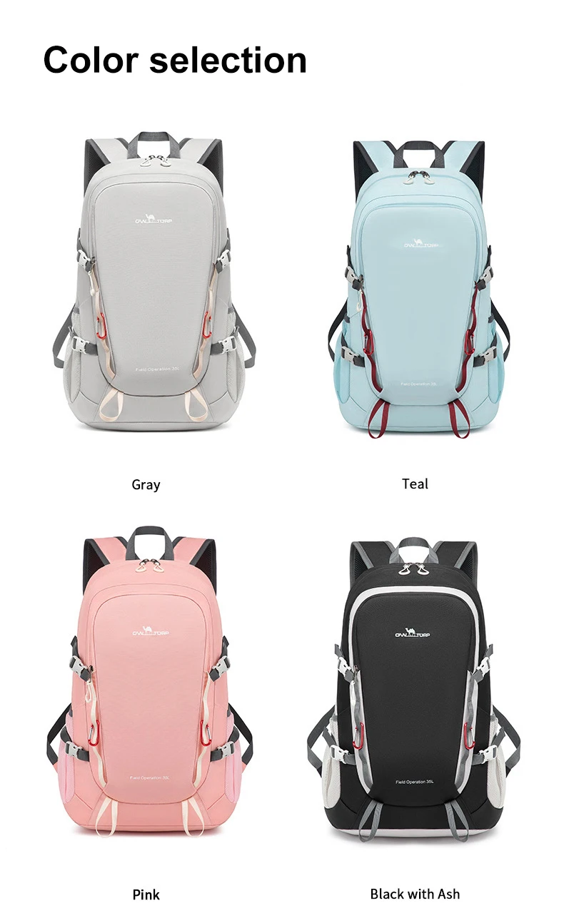 

MultiFunctional Travel Bag Fashion Durable Camping Backpack Outdoor Waterproof Lightweight Foldable Leisure Sports Bag