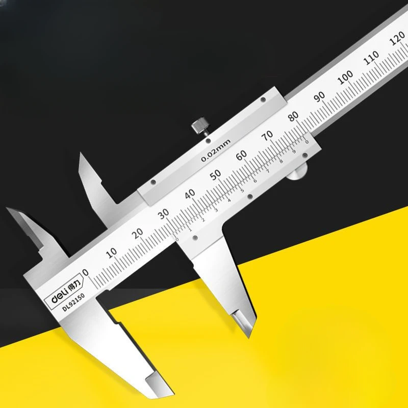 Vernier Caliper High Precision Stainless Steel Industrial Grade 0-150-200mm Depth Measuring Ruler Caliper Digital