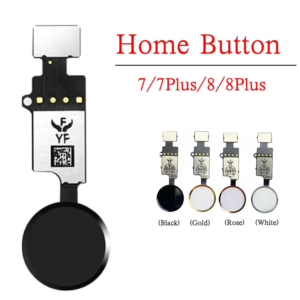 

Home Button Flex Cable Replacement For iPhone 7 8 Plus Home Main Key Button Connector No Touch ID