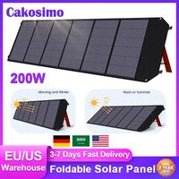 New 200W Foldable Solar Panels 18V 11.1A USB Portable Solar Charging Panel for Outdoor Tourism Camping Power Bank Power station