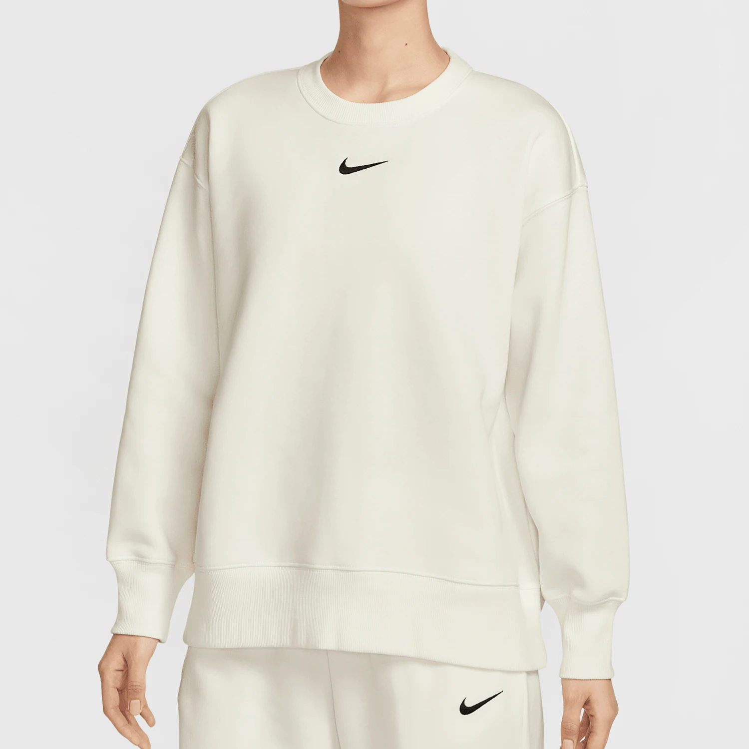 

Nike genuine Winter New Women's Simple Knit Warm Casual Sweatshirt FZ4271-133