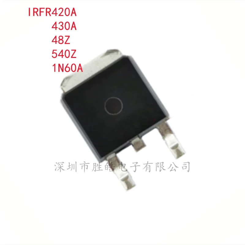 

(10PCS) NEW IC TO-252 IRFR420A / IRFR430A / IRFR48Z / IRFR540Z / IRFR1N60A ATRPBF TRPBF TO252 Integrated Circuit
