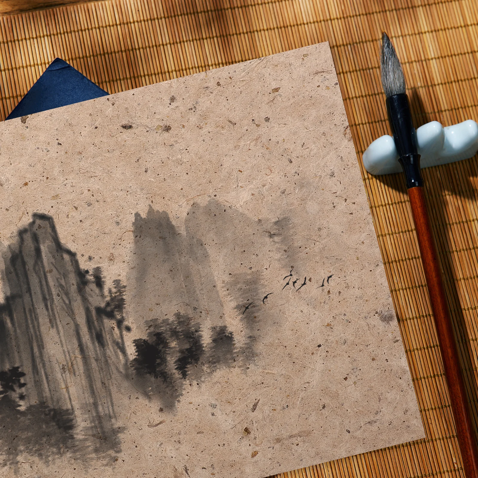 20pcs 37X27Cm Vintage Handmade Textured Rice Paper For Calligraphy Painting Diy Decoupage Craft Scrapbooking Printmaking Washi