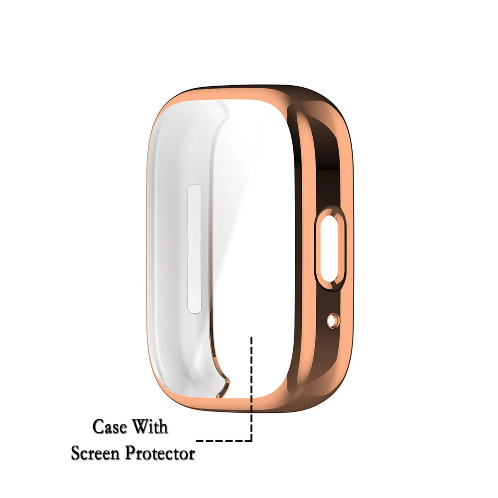 Для Redmi Watch 3, активный чехол из ТПУ, чехол для часов с защитной пленкой для экрана, защитный чехол для часов, замена для Redmi 3 Lite