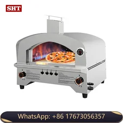 Macchina commerciale all'aperto del forno a Gas di prezzi economici per la Pizza del pane