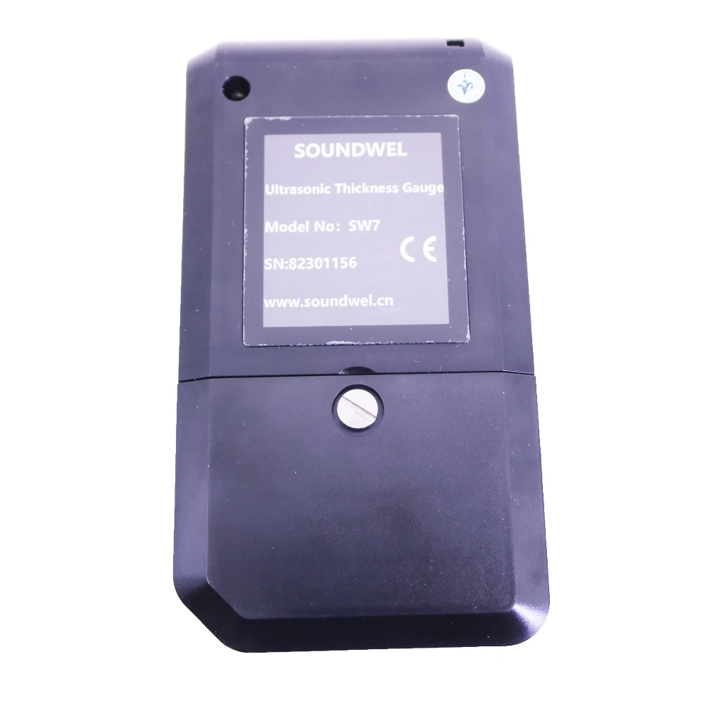 Misuratore di spessore ad ultrasuoni digitale portatile SW7 Due modalità di misurazione: modalità di rivestimento sottile e modalità di rivestimento spesso Precisione: ± 0,05
