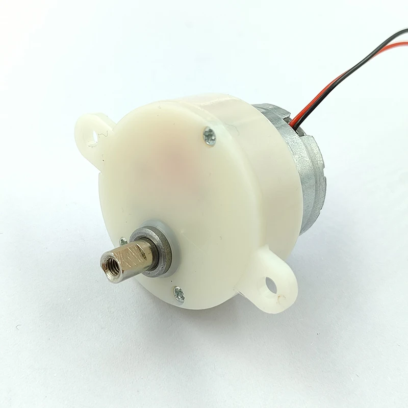 Micro 300 Gear Motor DC 3V 6V 9V 12V 18RPM-76RPM Mini 32mm Plastic Gearbox Gear Reduction Motor DIY Stage Lights Toy Model