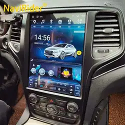 For Jeep Grand Cherokee 2017 2 Din Car Multimedia Stereo Radio Android 15 Screen 12.8inch Style Video Player GPS Head Unit