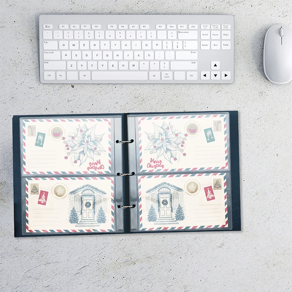 2 Bags 20 Banknote Collection Book Commemorative Holder Paper Money Holders Bill Pages Protective Currency Sleeves Paper Money