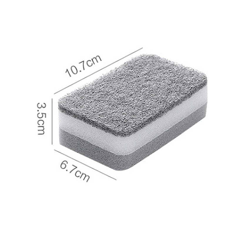 5PCS/SET Sponge Cleaning Dish Washing Catering Scourer Scouring Pads Kitchen Household Tools For Kitchen