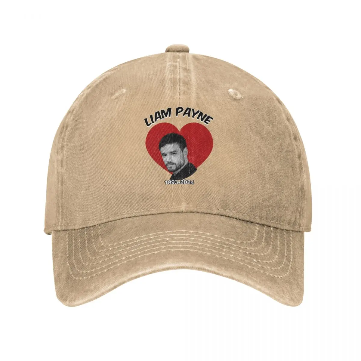 Liam Payne Men Women Baseball Cap Distressed Washed Caps Hat Vintage Outdoor Running Golf Snapback Cap