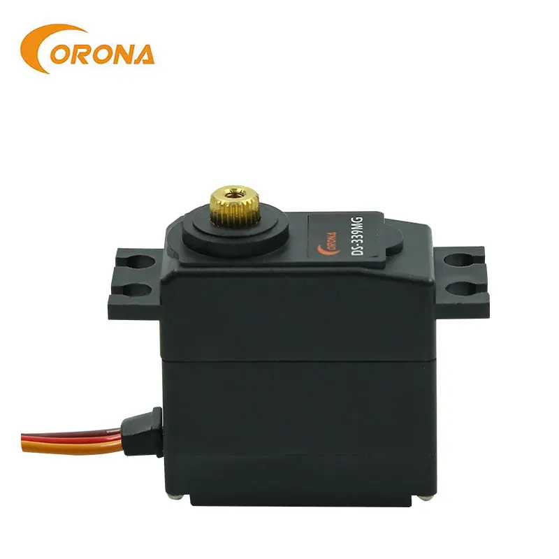 Corona DS339MG Medium Slim Wing Servo Motor and Driver for Robot / RC AIRPLANE HELICOPTER Toys
