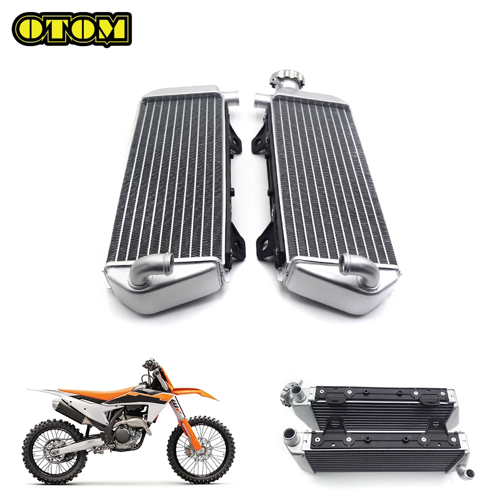 

Motorcycle New For KTM HUSQVARNA GASGAS Radiator Cooling Aluminum Left Right Water Tank Engine Cooler SXF EXCF XCFW FE FS FS ECF