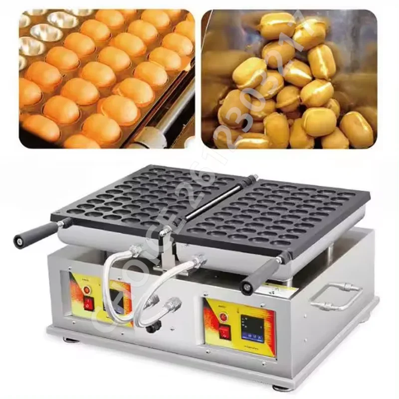 

50 Hole Granules Japanese Baby Castellas Cake Maker Snacks Equipment Electric 110/220V Round Mini Cake Egg Waffle Making Machine