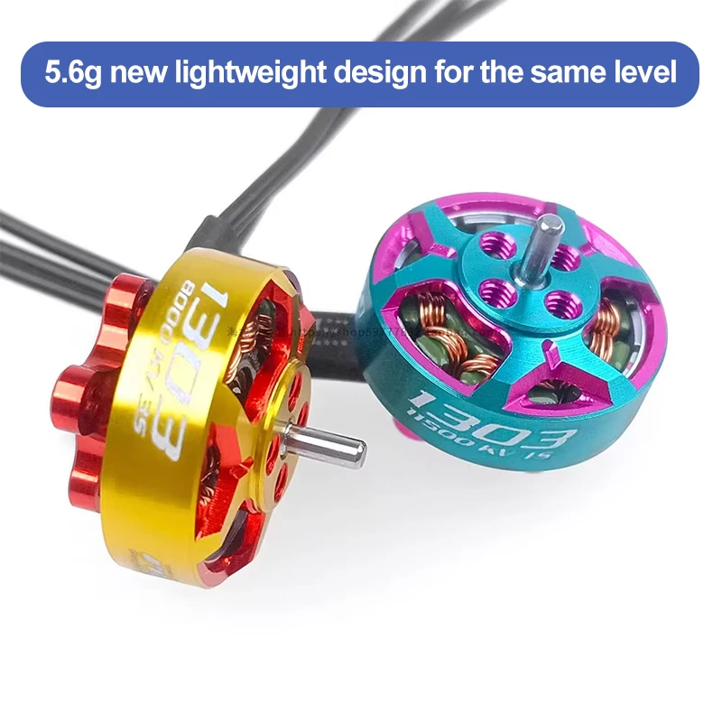 RCinpower GTS V3 1303 PLUS Brushless Motor for 2 Inch Circle Plane DJI O3 Mapper