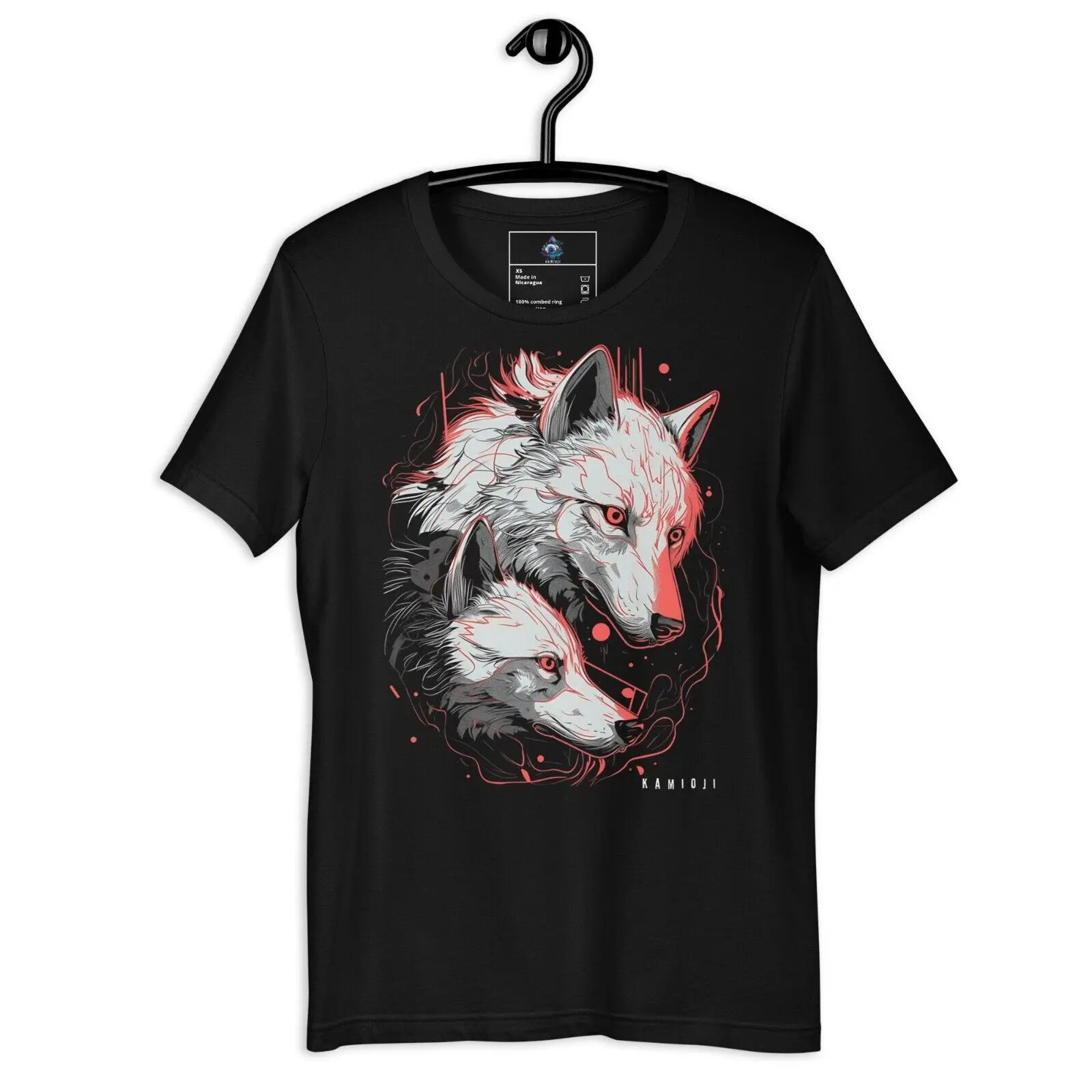 

Wolf T-Shirt Horror Aesthetic, Street Style, Funny Trendy Streetwear Shirt, Gift