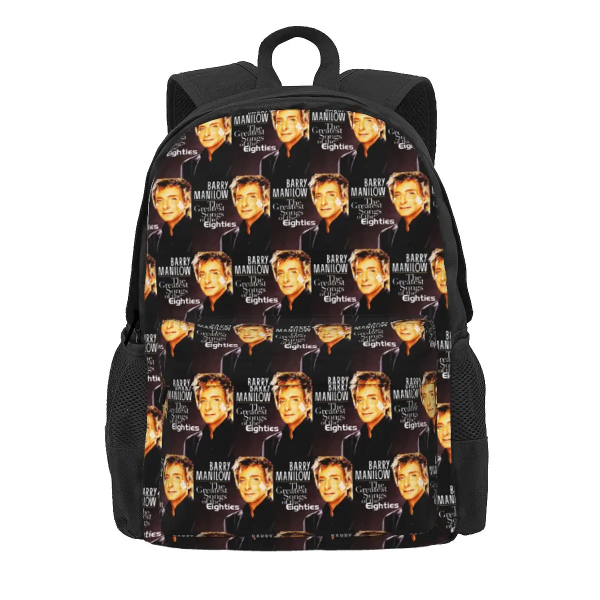 

Popular Musician Barry Manilow Backpack Daypack Large Capacity Kids BookBag School Bag Shoulder Bags for Men Women