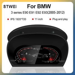 For BMW 3Series E90 E91 E92 E93 Car LCD Dashboard Digital Cluster instrument 11