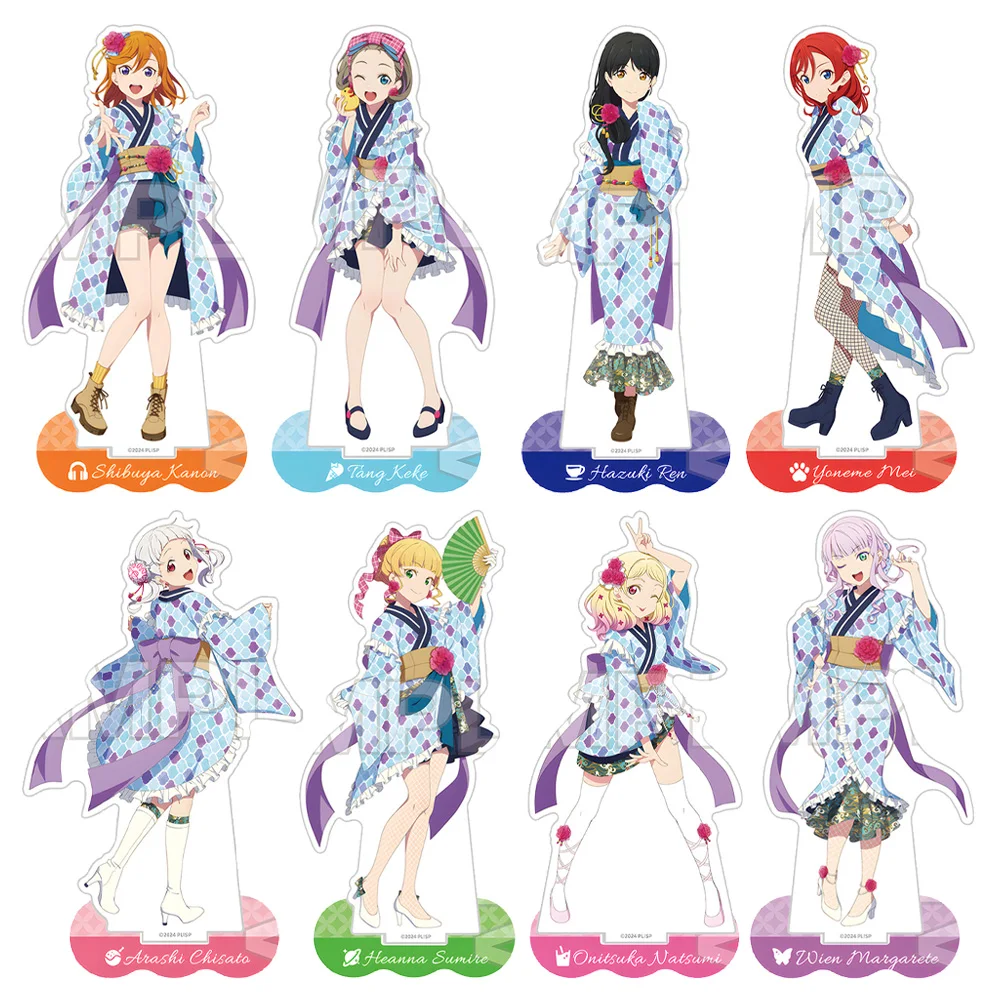 Love Live! Superstar!! Hot Spring Tour Time with Liella Shibuya Kanon Tang Keke Sumire Heanna Big Acrylic stand desk ornament