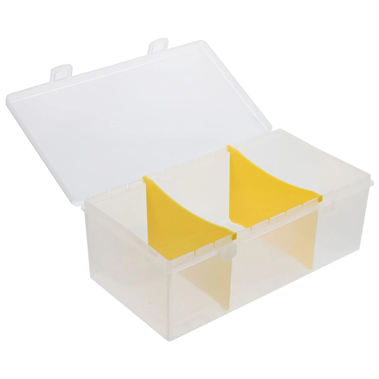 

Transparent Card ganizer Box for Home Office Business Travel Compact Multi Function Cards Holder Storage Case Desk