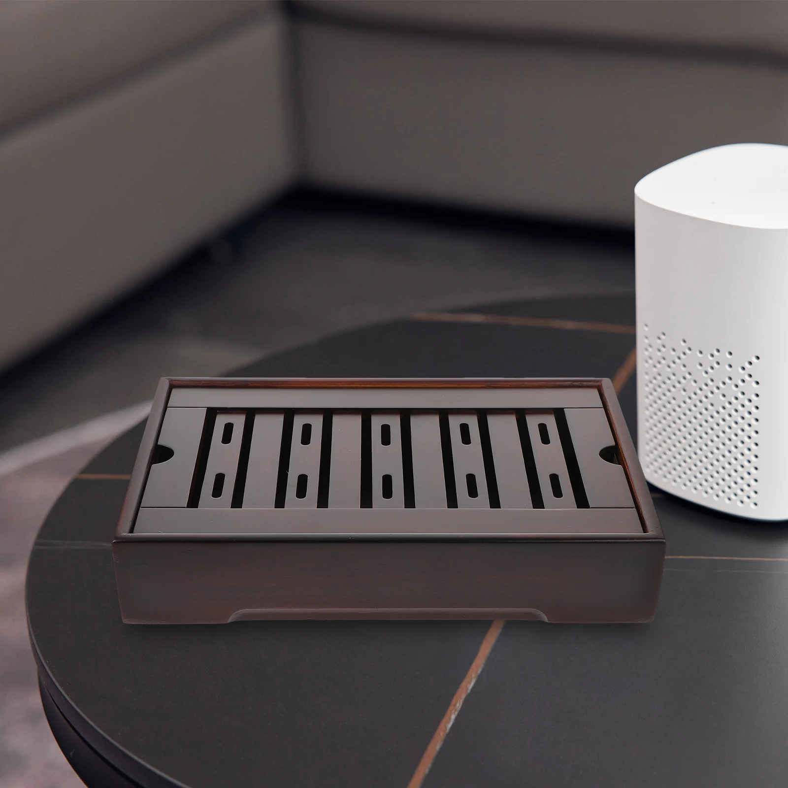 

Bamboo Tea Tray Rectangular Storage Wood Teaboard Simple Teacup Tea-thing Wooden Pallets