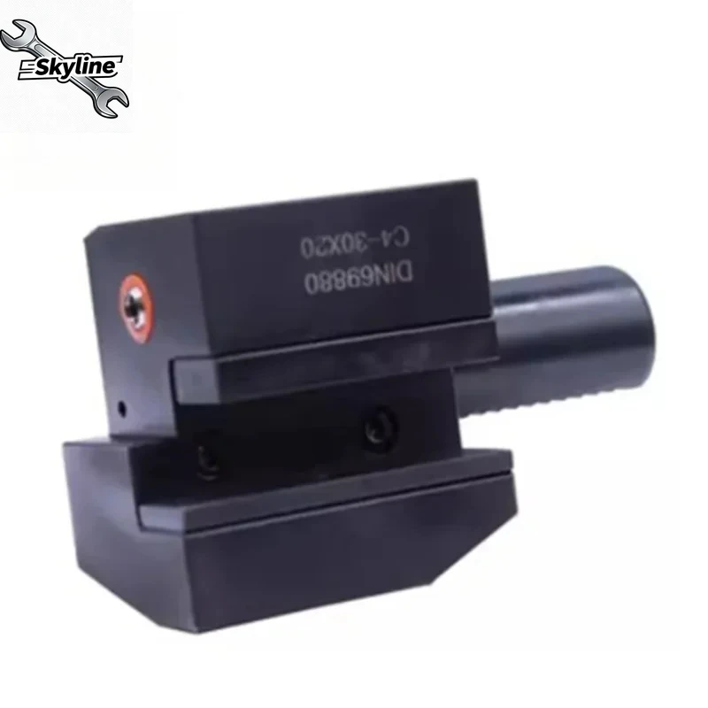 Suporte de ferramenta vdi din69880 c1/C2-20/30/40/50/60 tipo suporte de ferramenta radial cnc máquina de giro face axial direita suporte de ferramenta