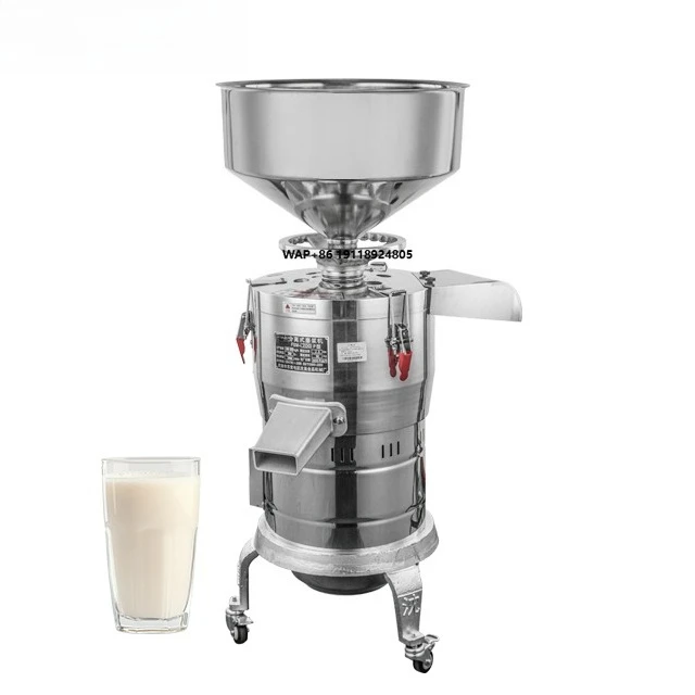 

Stainless Steel High Efficiency Soy Milk Maker with Continuous Grinding System for Commercial and Industrial Processing