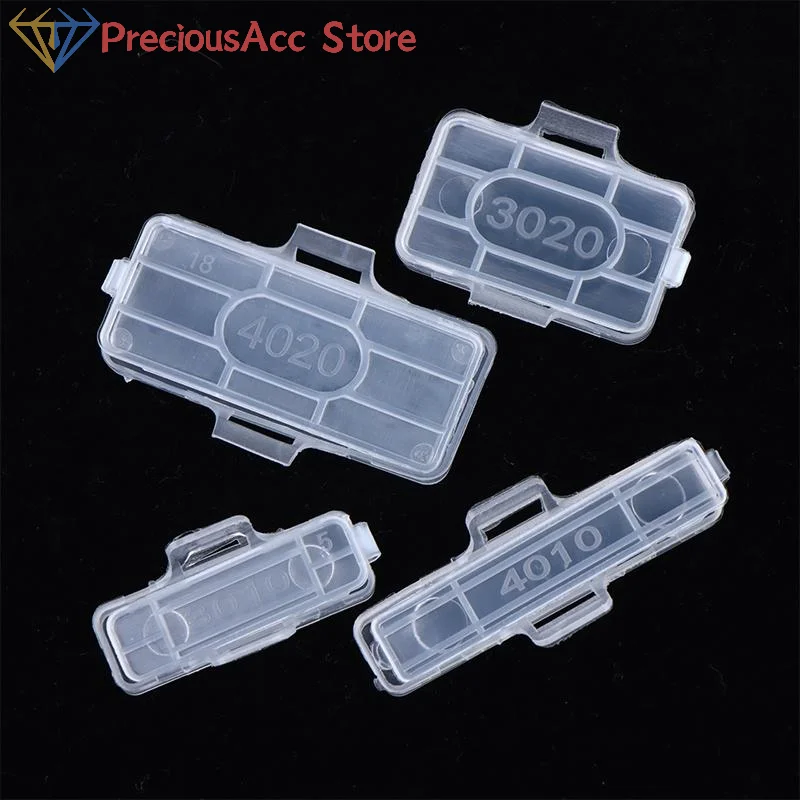 100Pcs Transparent Cable Tie Label Tags Plastic Wire Marker Identification Holder
