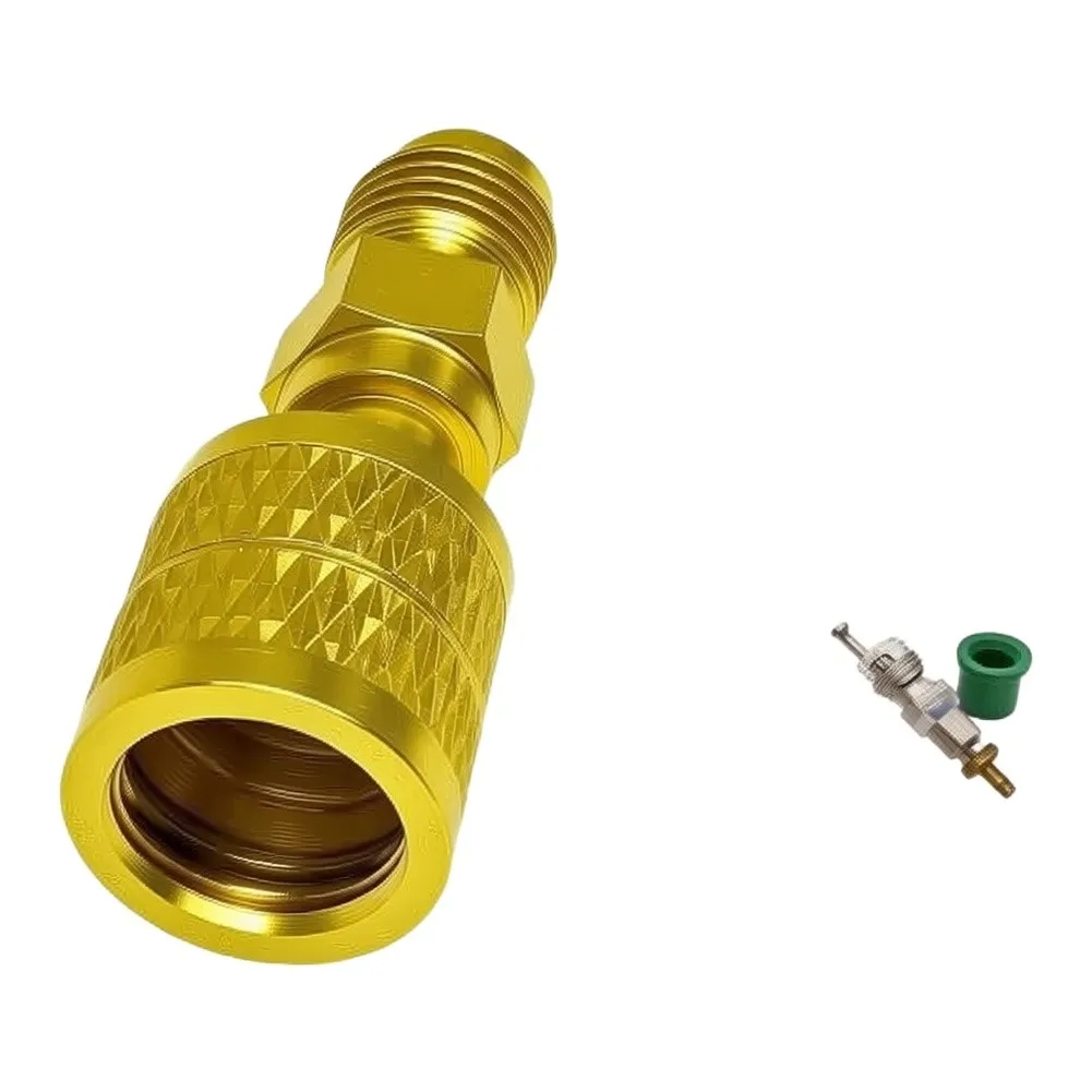 4x Straight Connectors For A2L for r32 R454B Adapter Is Specifically Designed for r32 And For R454B Tanks, Utilizing A 1/4inch