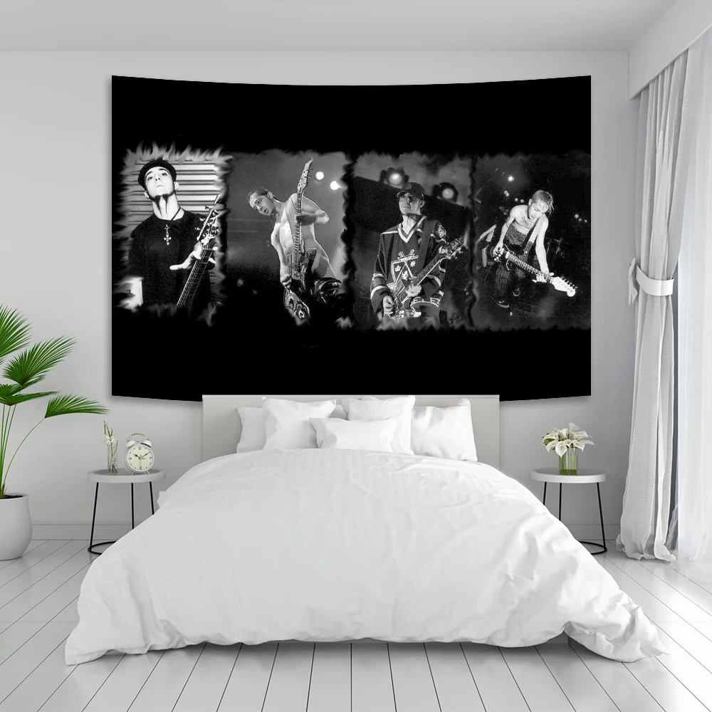 90×150cm American Rock Band System Of A Down Tapestry Hippie Bohemian Room Decorated Polyester Canvas Background Cloth Banner