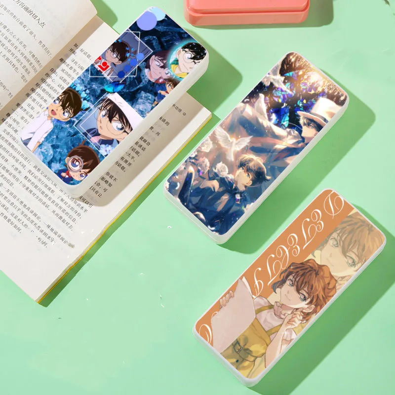 

Detective Conan Eyewear Cases anime Kaitou Kiddo Sunglasses Hard Case For Women Men Glasses Storage Box Eyeglass Cases Protector