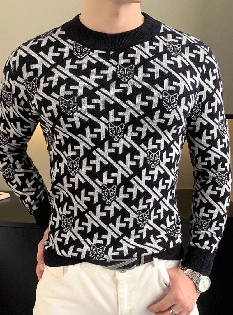 سترة كورية محبوكة مخملية ، رقبة مستديرة ، أكمام طويلة ، بلوفر غير رسمي للعمل ، توب سميك دافئ ، قاع بقصة ضيقة ، الخريف ، الشتاء