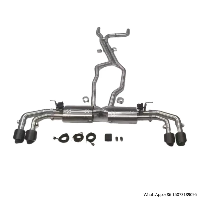 

Hot-sale OEM Valved Exhaust Catback System for 958 V8 4.8 2010-2016 SS304 Stainless Steel Exhaust Pipe Catback