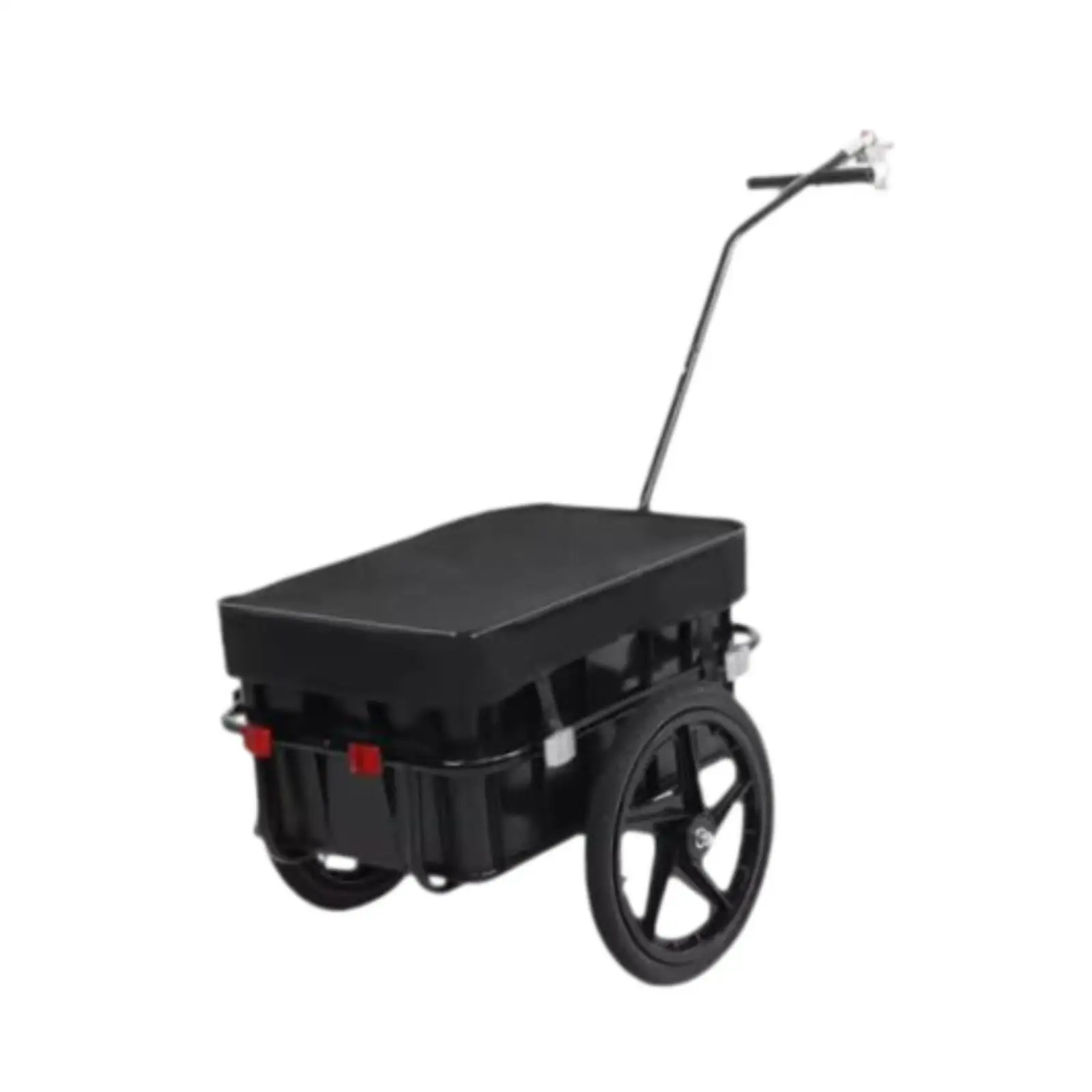 Bike Cargo Trailer Transport Portable Outdoor Wagon Carrier Universal Detachable Grocery Cart Bicycle Cargo Carrier with Wheels