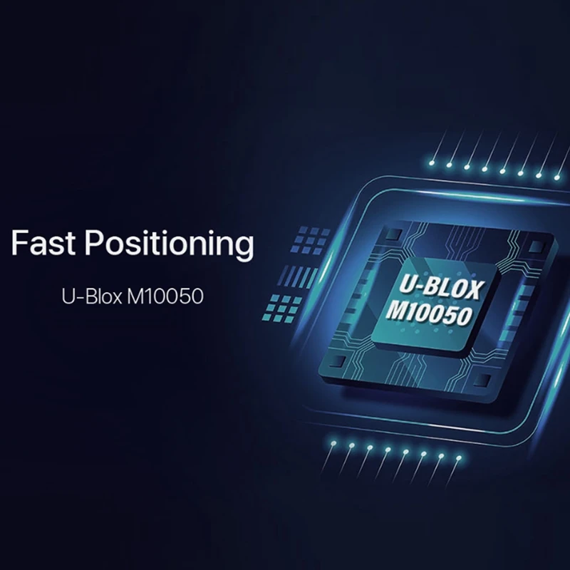 GPS Module M10 Dual Protocol Built-In QMC5883 Compass  Antenna For FPV Drone - Image 4