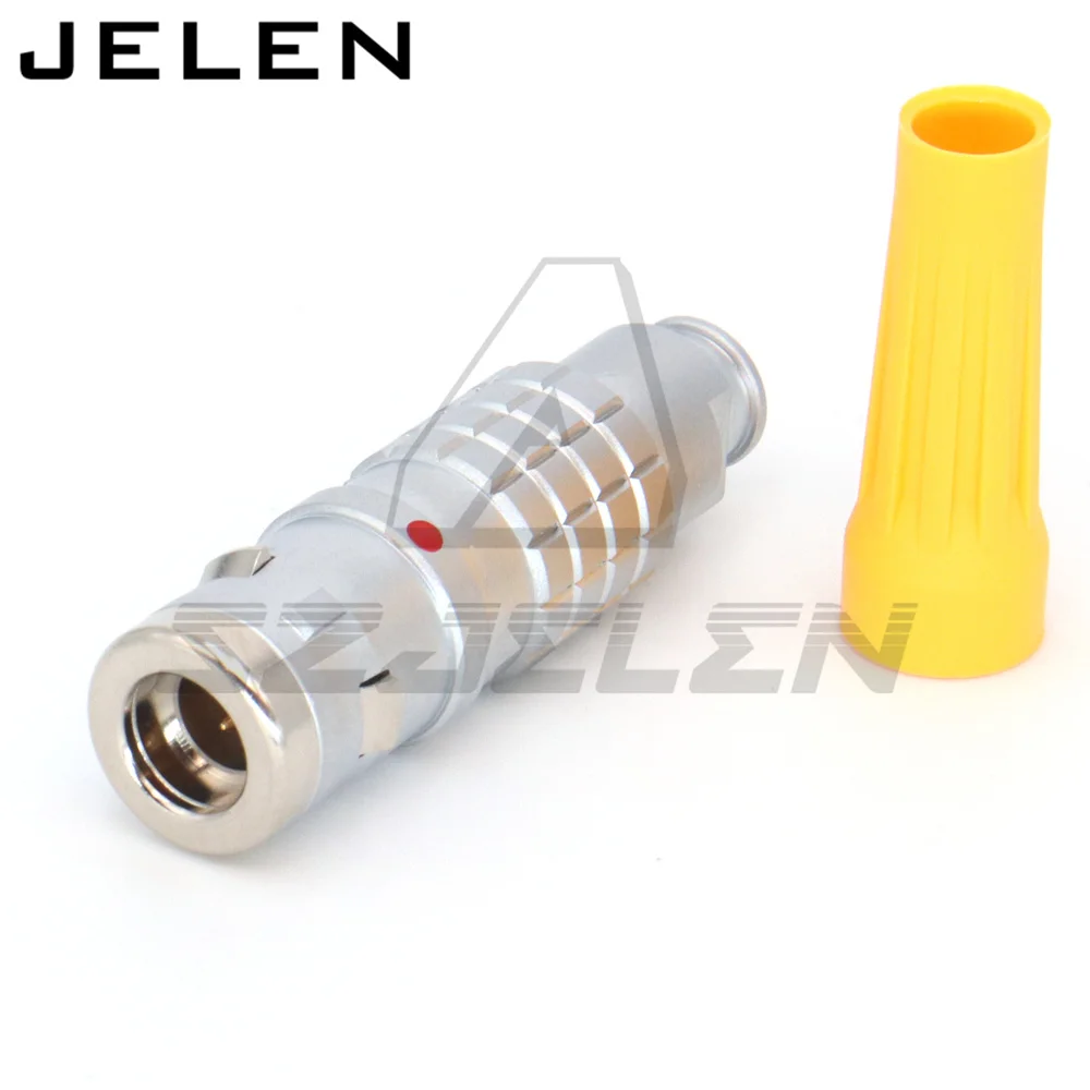 FGG 0K 2/3/4/5/6/7/9/12 دبابيس التوصيل الدائري مقاوم للماء IP 66/68 موصل الإغلاق الدفع والسحب