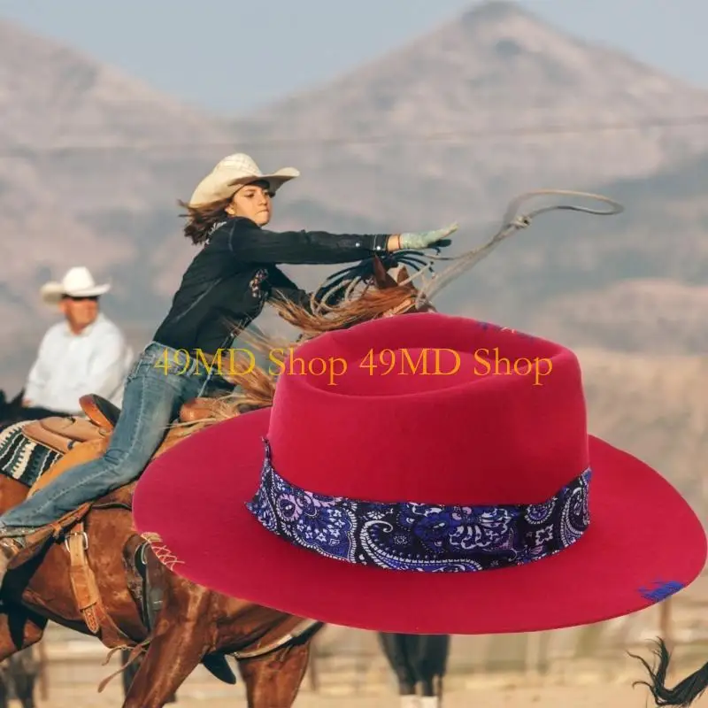 

49MD Элегантный костюм владельца ранчо с цилиндром в стиле Хомбург для мероприятий на свежем воздухе