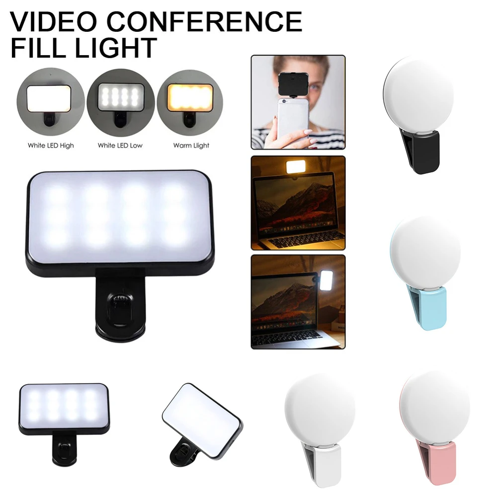 

Портативный мини-штатив для селфи с аккумулятором, 3 режима