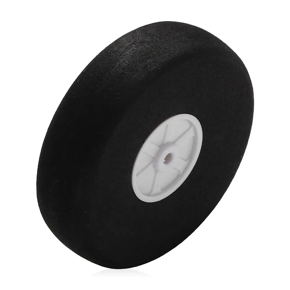 High Quality EVA Sponge Accessories Black Tail Wheels RC Airplane Replacement Wheel Hub Plane Toy Parts