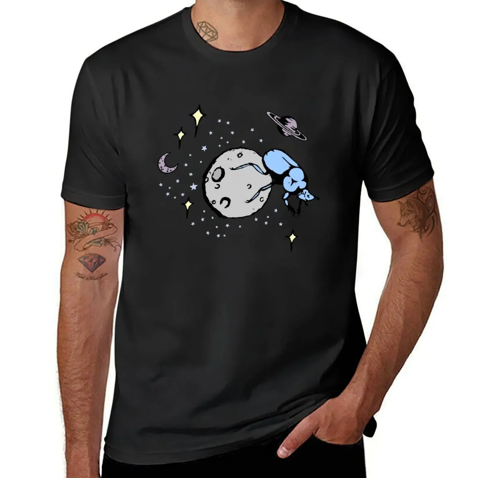 

Galactic Dung Beetle T-Shirt shirts graphic tee custom t-shirts vintage anime shirt anime shirts men