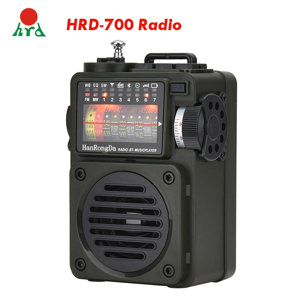استماع الموسيقى بجودة عالية مع جهاز الراديو المحمول HRD-700 AM FM – تجربة راديو بروح البانك والفن الرجعي