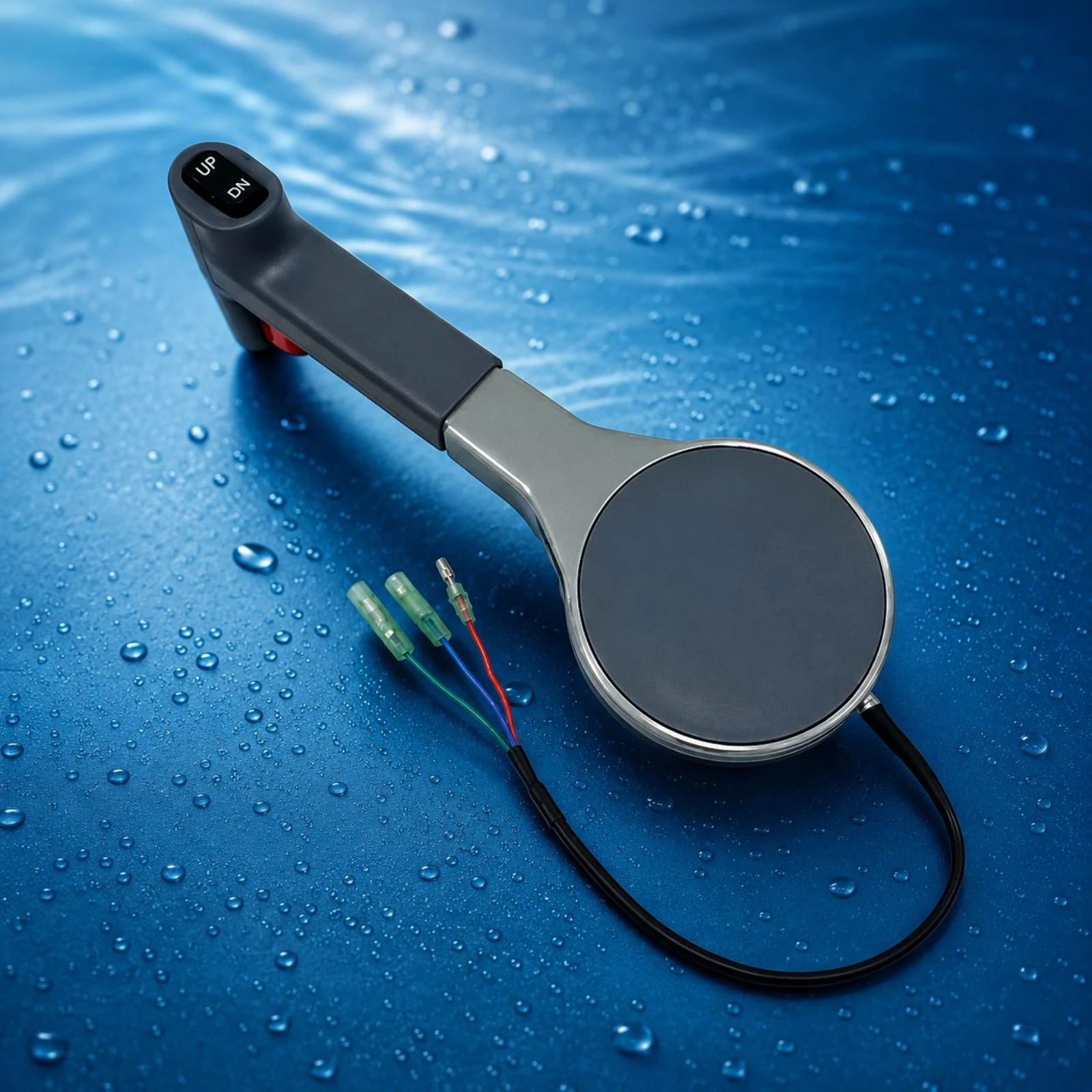 

Marine Outboard Outboard Control Handle Threaded Insert Outboard Engine Handle Assembly Marine Hardware Red Lever Area Easy