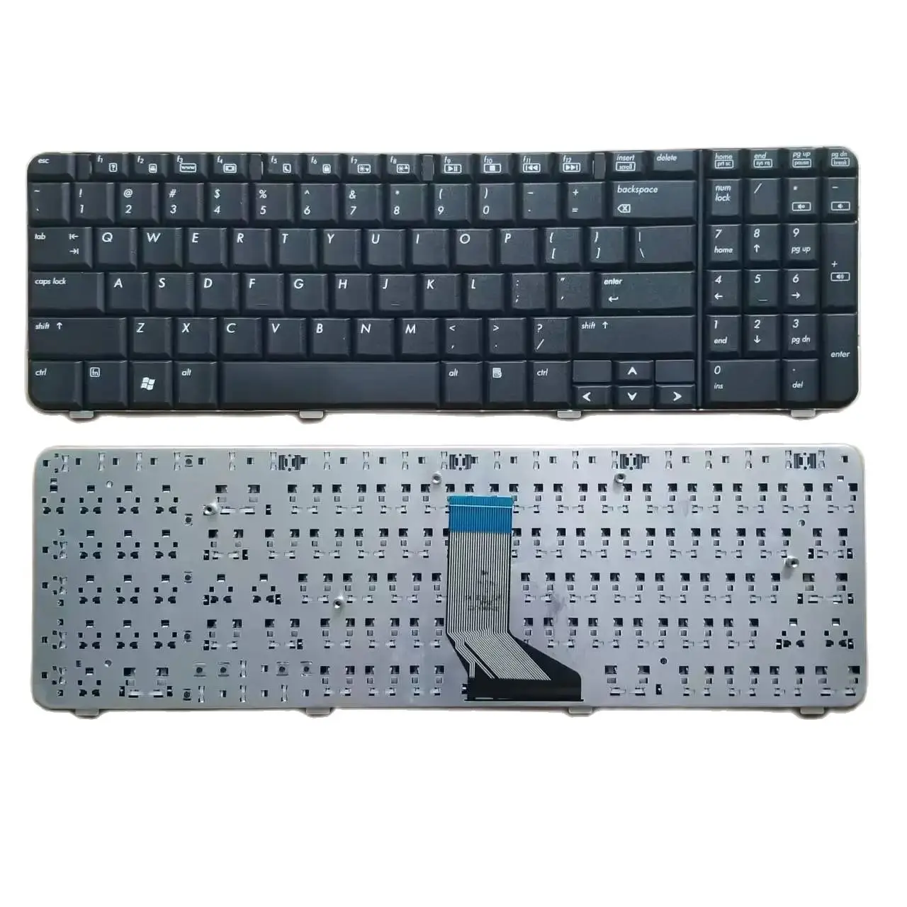 New English/US Turkish/TR Keyboard For HP Compaq Presario CQ61 G61 CQ61-100 CQ61-200 CQ61-300 Series Laptop Black