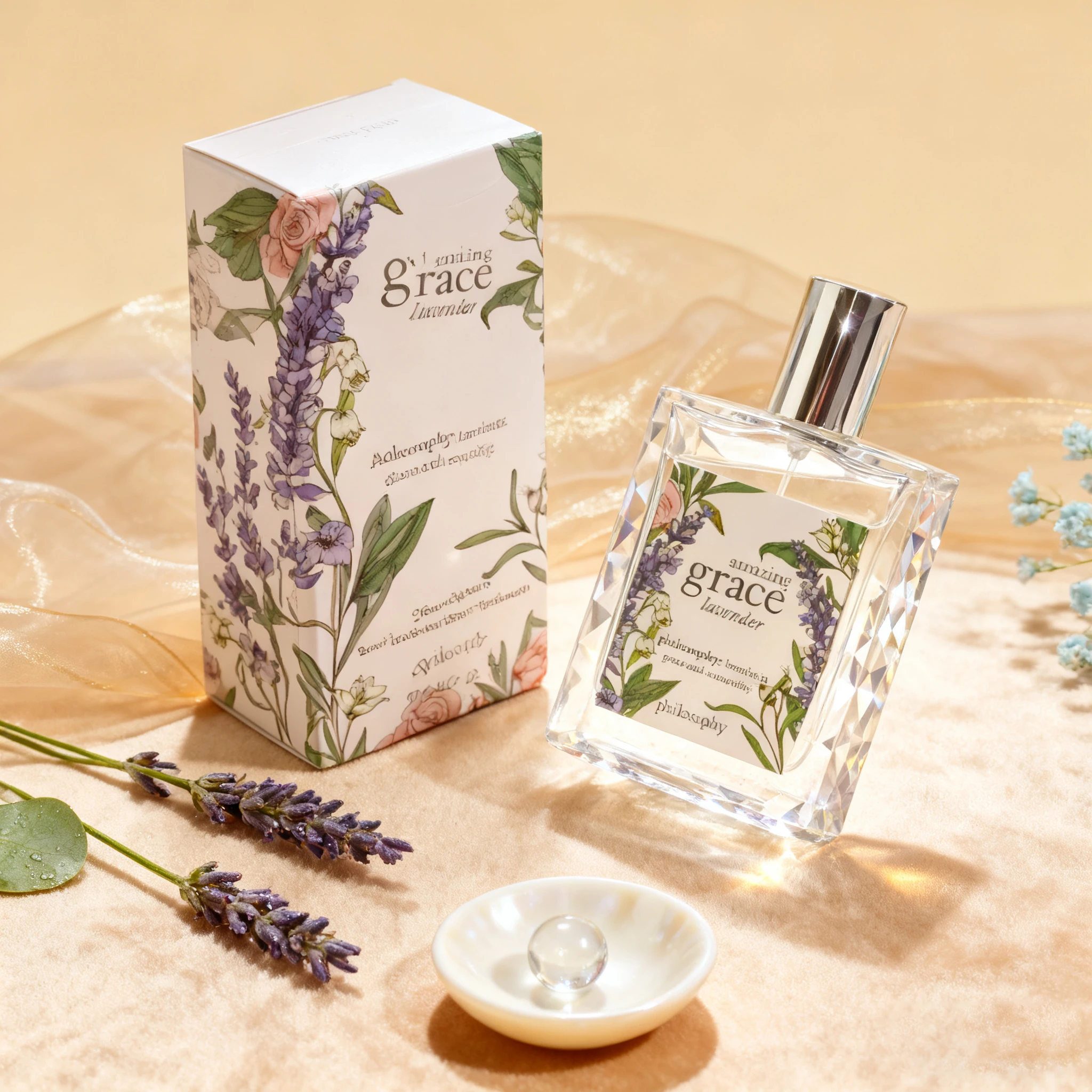 Amazing Grace Eau de Toilette da donna - Profumo floreale a lunga durata con Bergamotto, Muguet (Lilla) e Musk - Ogni giorno e speciale O