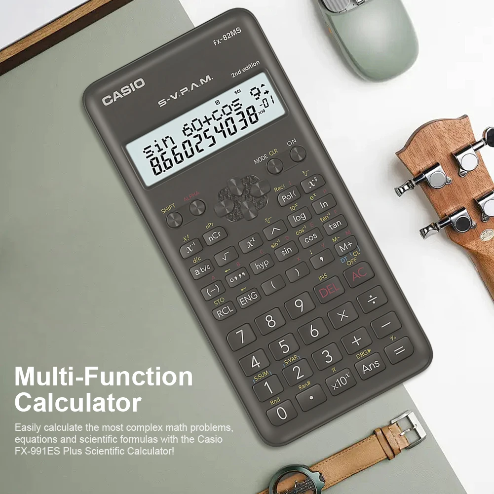 Scientific Calculator Handheld Calculator Multifunctional Professional Calculator for Middle School To High School Students