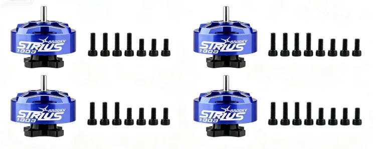 SkyDEl4PCS SIRIUS 1303 5500/6000/7000/8000/11500/12500KV Brushless Motor For 1.5- 3 Inch FPV Cinewhoop 50-60MM Prop For Ra